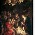 The Adoration of the Shepherds - Canvas Print