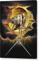 The Ancient of Days Setting a Compass to the Earth - Canvas Print