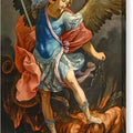 The Archangel Michael Defeating Satan - Canvas Print