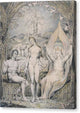 The Archangel Raphael with Adam and Eve - Canvas Print