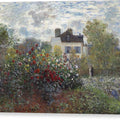 The Artist's Garden in Argenteuil - Canvas Print