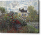 The Artist's Garden in Argenteuil - Canvas Print