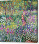 The Artist's Garden in Giverny - Canvas Print