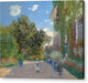 The Artist's House at Argenteuil - Canvas Print