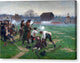 The Battle Of Lexington, 19th April 1775 - Canvas Print