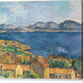 The Bay of Marseilles, Seen from L'Estaque - Canvas Print