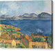 The Bay of Marseilles, Seen from L'Estaque - Canvas Print
