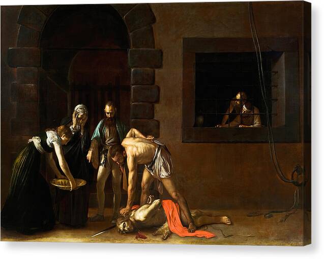 The Beheading of St. John the Baptist - Canvas Print
