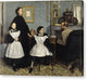 The Bellelli Family - Canvas Print