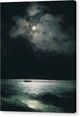 The Black Sea at Night - Canvas Print