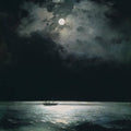The Black Sea at Night - Art Print