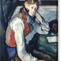 The Boy in the Red Vest - Canvas Print
