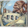 The Bridge, Romney Marsh - Canvas Print