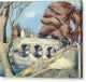 The Bridge, Romney Marsh - Canvas Print