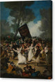 The Burial of the Sardine - Canvas Print