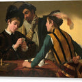 The Cardsharps - Canvas Print