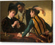 The Cardsharps - Canvas Print