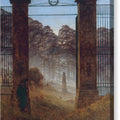 The Cemetery Entrance - Canvas Print