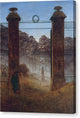 The Cemetery Entrance - Canvas Print