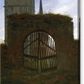 The Cemetery Gate - Canvas Print