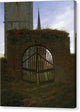 The Cemetery Gate - Canvas Print