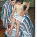 The Child's Bath - Canvas Print