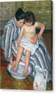 The Child's Bath - Canvas Print