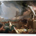 The Course of Empire - Destruction - Canvas Print