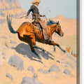 The Cowboy - Canvas Print
