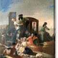 The Crockery Vendor - Canvas Print