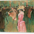 The Dance at the Cabaret - Canvas Print