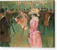 The Dance at the Cabaret - Canvas Print