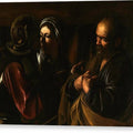 The Denial of Saint Peter - Canvas Print