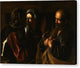 The Denial of Saint Peter - Canvas Print