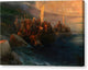 The Disembarkation of Christopher Columbus - Canvas Print