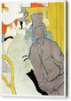 The Englishman at the Moulin Rouge - Canvas Print