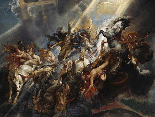 The Fall of Phaeton - Art Print