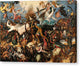 The Fall of the Rebel Angels - Canvas Print