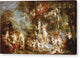 The Feast of Venus - Canvas Print