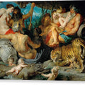 The Four Continents - Canvas Print