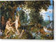 The Garden of Eden with the Fall of Man - Canvas Print