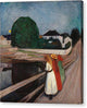 The Girls on the Bridge - Canvas Print