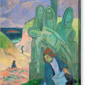 The Green Christ - Canvas Print
