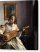 The Guitar Player - Canvas Print