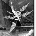 The Inferno, Canto 22 - Two Devils Falling into Boiling Pitch - Canvas Print