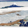 The Jewel River in Musashi Province - Canvas Print