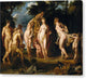 The Judgment Of Paris - Canvas Print