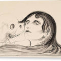 The Kiss of Death - Canvas Print