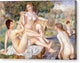 The Large Bathers - Canvas Print