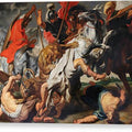 The Lion Hunt - Canvas Print